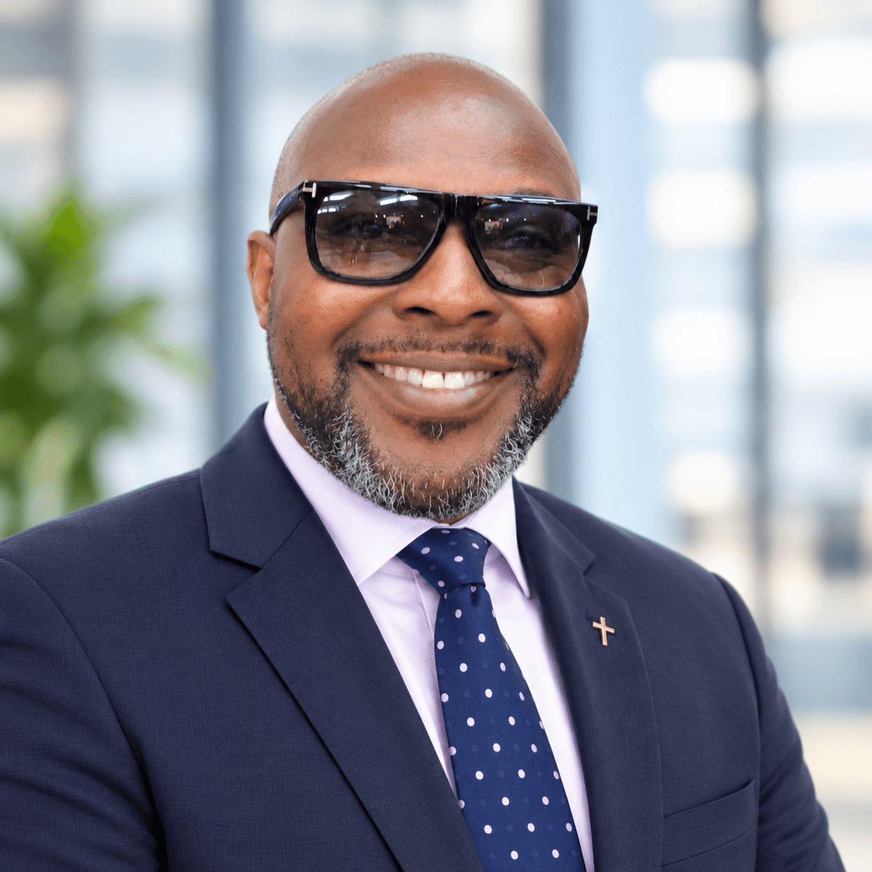 Portrait of Dr Jimi Bolusire, Founder and Principal Consultant of IMIJ Associates