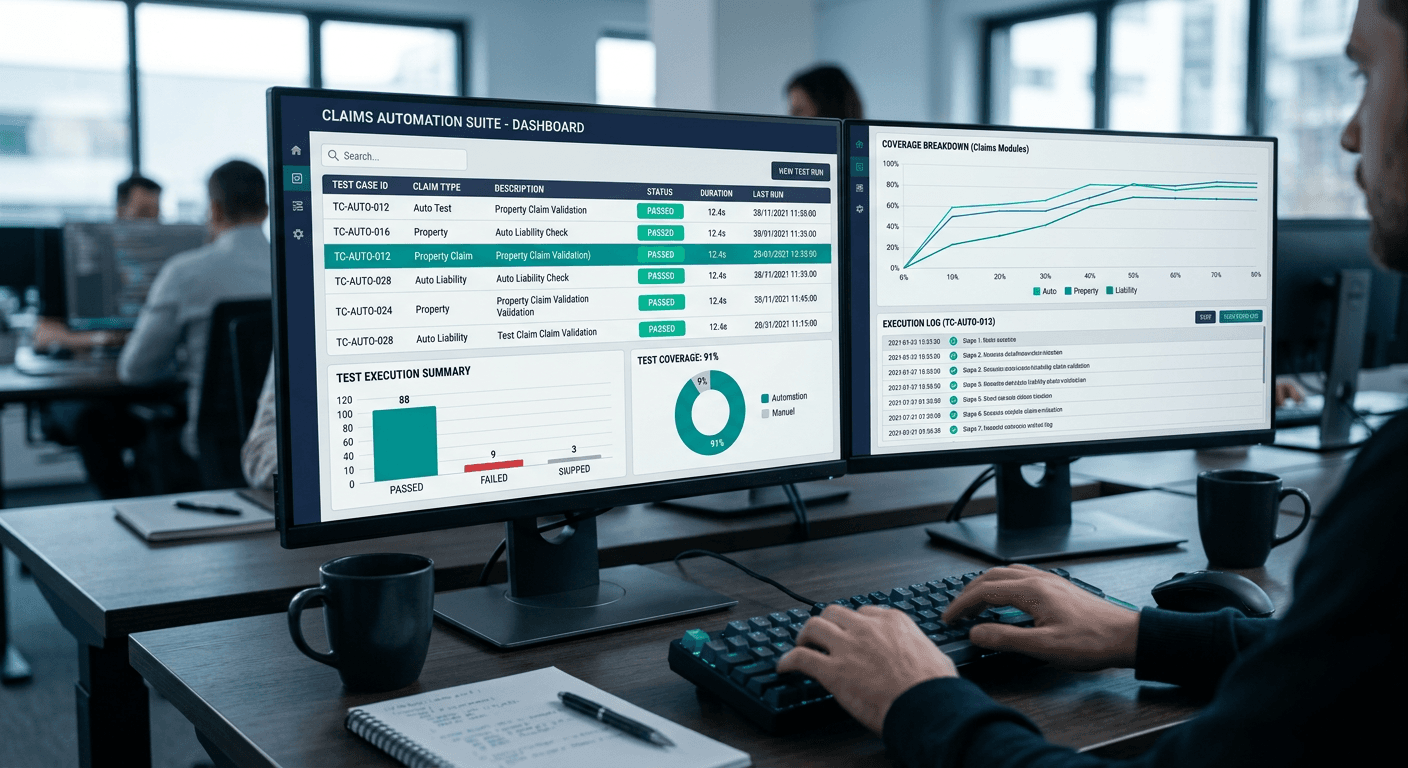 Claims Modernisation Assurance — Insurance — Claims case study illustration